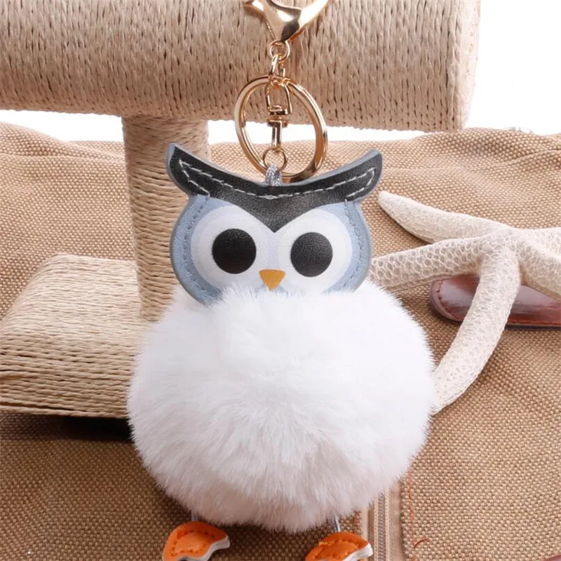 Chaveiro Cute Pompom Owl Keychain Bag Clothing Accessories Key Chain Rabbit Fur pompon Porte Clef Fluffy Owl Key Ring Llaveros
Chaveiro Cute Pompom Owl Keychain Bag Clothing Accessories Key Chain Rabbit Fur pompon Porte Clef Fluffy Owl Key Ring Llaveros