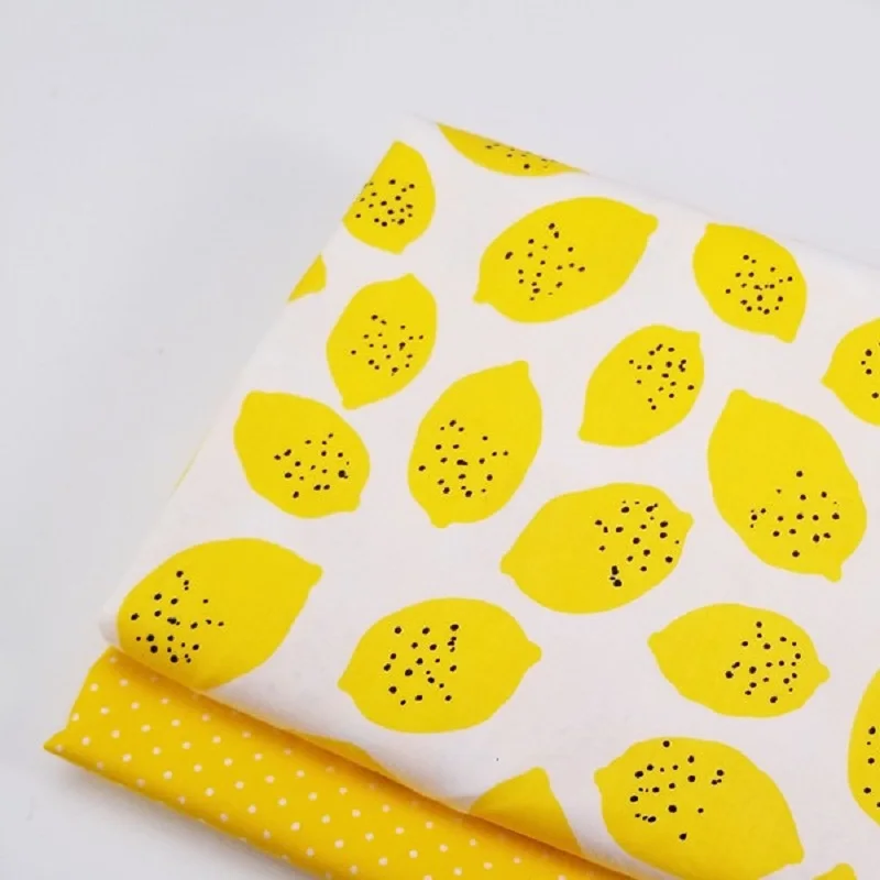 Body-Friendly Pure Cotton Twill Fabric Lemon Printed Yellow Cotton Material For Handmade Manual Sewing Home Textile Various Size
Body-Friendly Pure Cotton Twill Fabric Lemon Printed Yellow Cotton Material For Handmade Manual Sewing Home Textile Various Size