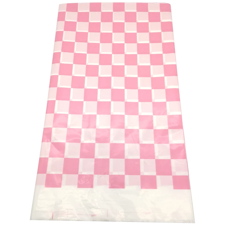 Pink and White Square Lattice Theme Baby Shower Plastic Tablecloth Birthday Party Decorate Table Cover Kids Favors Map 1pcs/lot
Pink and White Square Lattice Theme Baby Shower Plastic Tablecloth Birthday Party Decorate Table Cover Kids Favors Map 1pcs/lot