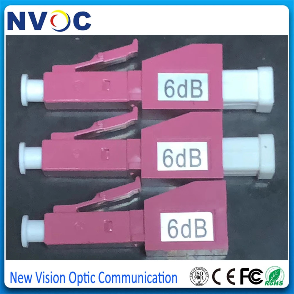 50Pcs/Lot,LC/UPC MM OM4 Female-Male LC-LC Multimode Fiber Optical Fixed Attenuator,LC Male-Female OM4 6dB Fiber Optic Attenuator
50Pcs/Lot,LC/UPC MM OM4 Female-Male LC-LC Multimode Fiber Optical Fixed Attenuator,LC Male-Female OM4 6dB Fiber Optic Attenuator