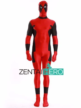 Free Shipping DHL NEW Strong Red And Black Deadpool Costume Lycra Bodysuit 2016 Superhero Halloween Zentai Suit Fancy Dress
Free Shipping DHL NEW Strong Red And Black Deadpool Costume Lycra Bodysuit 2016 Superhero Halloween Zentai Suit Fancy Dress