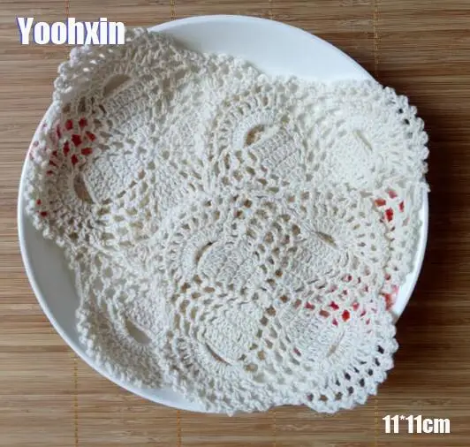 Vintage Lace cotton table place mat crochet coffee placemat pad Christmas glass drink coaster cup mug tea dining doily kitchen 
Vintage Lace cotton table place mat crochet coffee placemat pad Christmas glass drink coaster cup mug tea dining doily kitchen