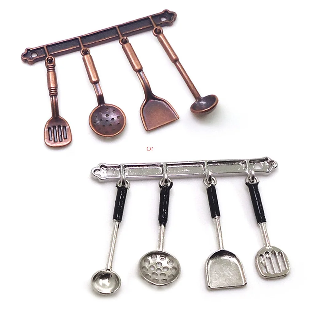 5pcs/set 1/12 Dollhouse Miniature Accessories Mini Shovel Soup Spoon Storage Holder Simulation Furniture Kitchen Utensils Decor
5pcs/set 1/12 Dollhouse Miniature Accessories Mini Shovel Soup Spoon Storage Holder Simulation Furniture Kitchen Utensils Decor
