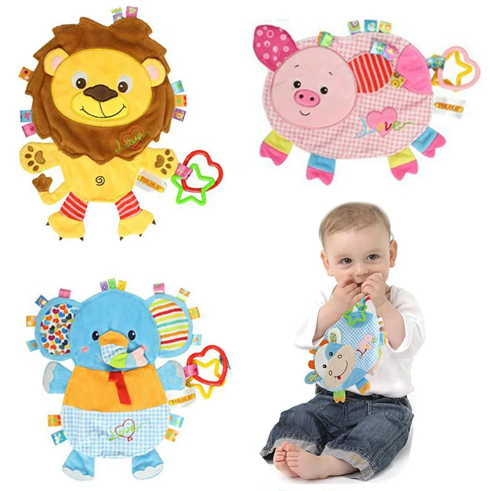 2019 Hot Sale Colorful Baby Super Soft Plush Comfort Doll Animal Label Towel Rattles Multifunctional Toys Baby Towel I0141
2019 Hot Sale Colorful Baby Super Soft Plush Comfort Doll Animal Label Towel Rattles Multifunctional Toys Baby Towel I0141