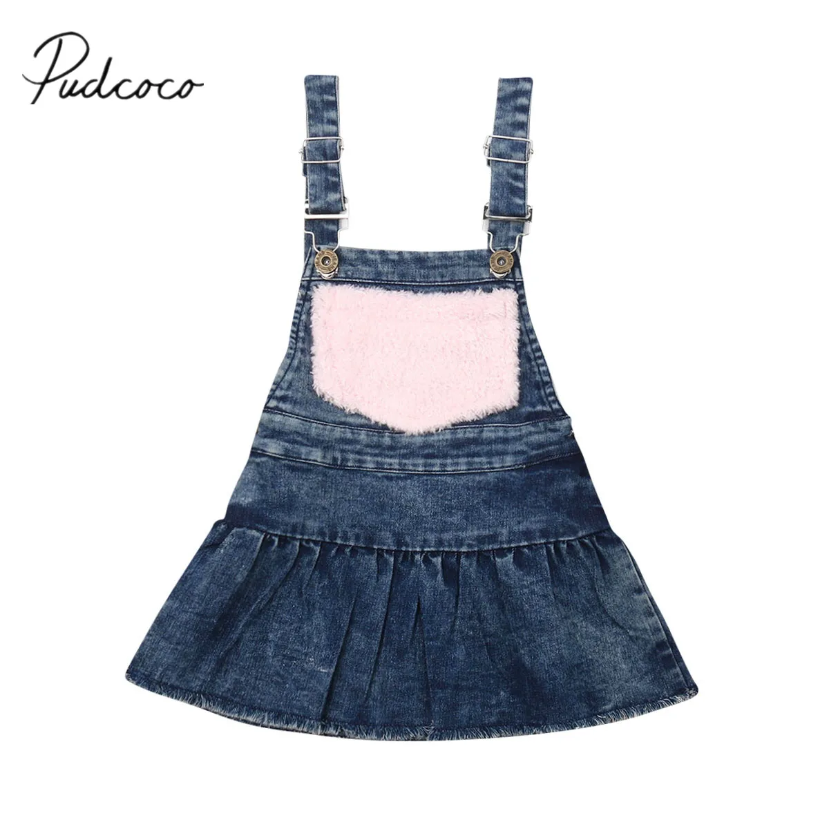 2019 Baby Summer Clothing 1-6Y Infant Cute Kid Baby Girls Dress Sleeveless Strap Fluffy Party Denim Dress Fuzzy Overall Sundress
2019 Baby Summer Clothing 1-6Y Infant Cute Kid Baby Girls Dress Sleeveless Strap Fluffy Party Denim Dress Fuzzy Overall Sundress