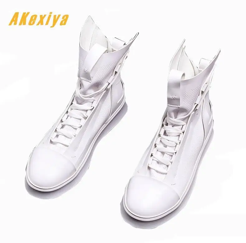 Fashion designer Men's Soft leather comfortable high top Casual Flats platform Shoes high-quality Male Dress Prom board shoes
Fashion designer Men's Soft leather comfortable high top Casual Flats platform Shoes high-quality Male Dress Prom board shoes