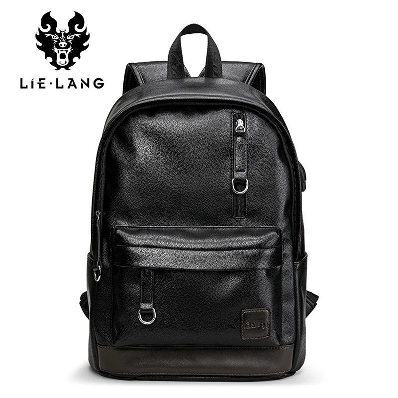 LIELANG Backpack Men Laptop Backpacks Leather External Usb Charge Antitheft Backpack For Men Male Waterproof Bag Rucksack
LIELANG Backpack Men Laptop Backpacks Leather External Usb Charge Antitheft Backpack For Men Male Waterproof Bag Rucksack
