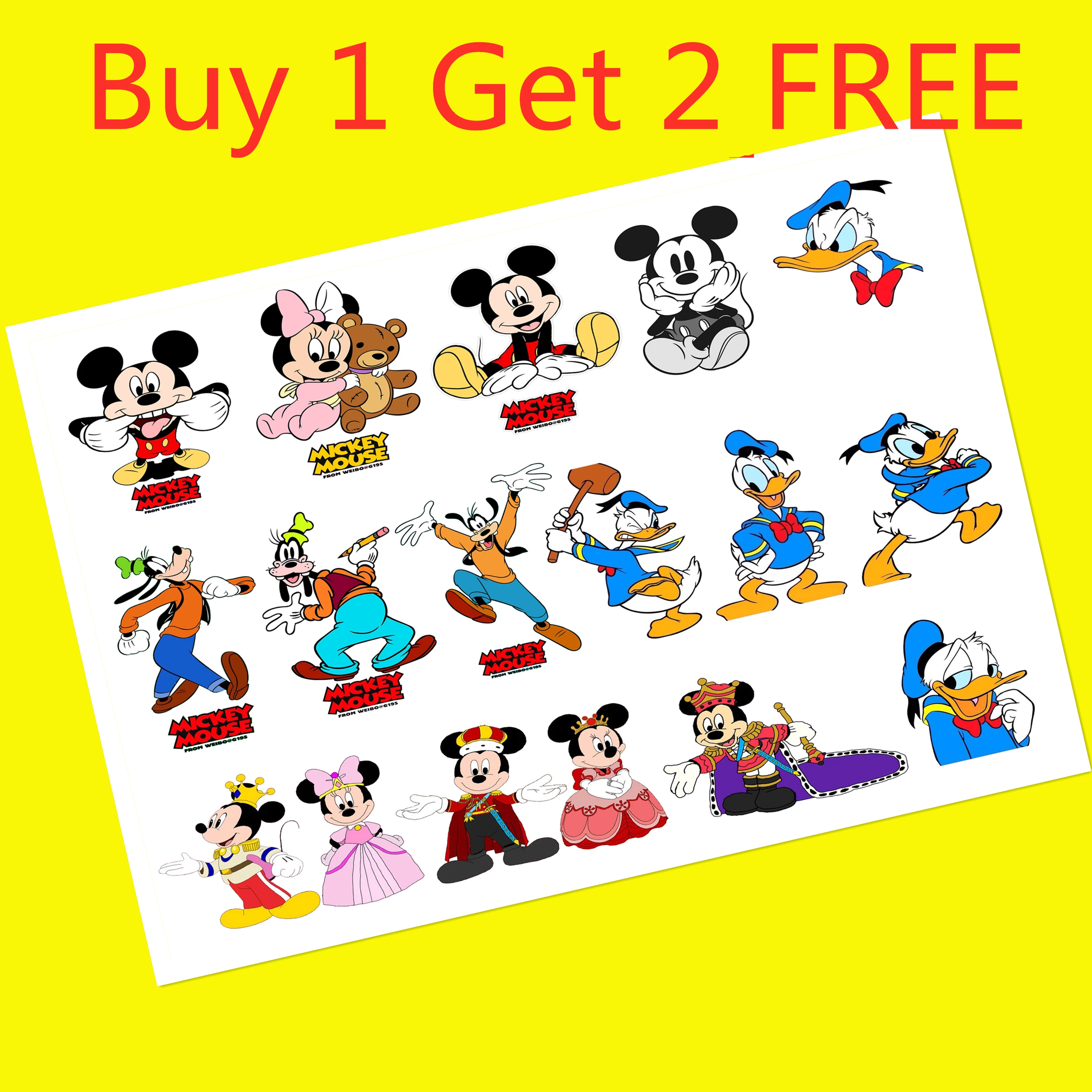 Uncut A5 the Mickey Mouse Donald Duck Stickers without cutting Decoration DIY Ablum Diary Scrapbooking Gift For Children
Uncut A5 the Mickey Mouse Donald Duck Stickers without cutting Decoration DIY Ablum Diary Scrapbooking Gift For Children
