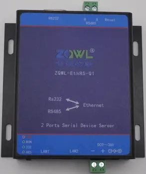 2 serial port server /232 485-transfer dual network /-switch function /Modbus TCP to RTU
2 serial port server /232 485-transfer dual network /-switch function /Modbus TCP to RTU