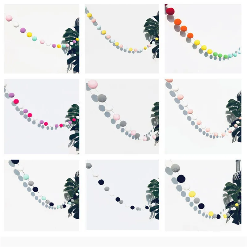 30MM 30PCS Nordic Ball Kids Room Decoration Wool Ball Wall Hanging Play Tent Decoration Props Pendants Ornaments Christmas Gifts
30MM 30PCS Nordic Ball Kids Room Decoration Wool Ball Wall Hanging Play Tent Decoration Props Pendants Ornaments Christmas Gifts