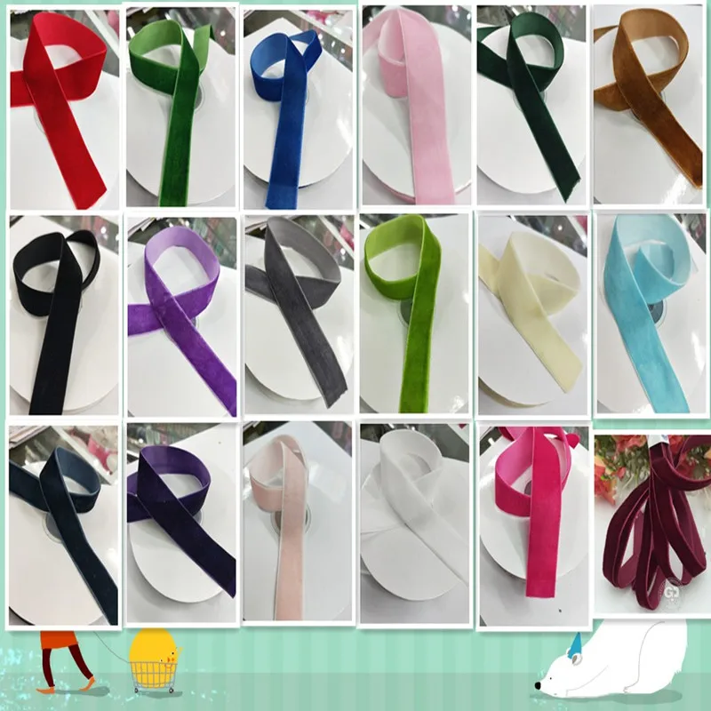 5 yards/lot 1"(25mm)Wide Velvet Ribbon Headband Clips Bow Wedding Decoration Pick Colors
5 yards/lot 1"(25mm)Wide Velvet Ribbon Headband Clips Bow Wedding Decoration Pick Colors