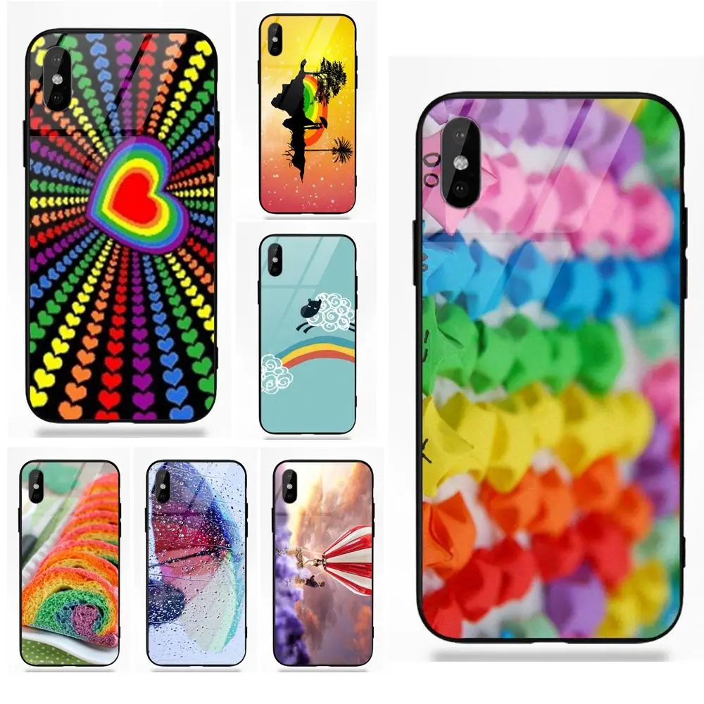 Rainbow Flag Pride Same Love Soft TPU Frame Tempered Glass Capa Case For Apple iPhone 5 5C 5S SE 6 6S 7 8 Plus X XS Max XR
Rainbow Flag Pride Same Love Soft TPU Frame Tempered Glass Capa Case For Apple iPhone 5 5C 5S SE 6 6S 7 8 Plus X XS Max XR