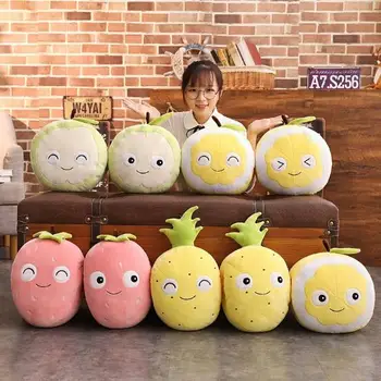Cute Fruit plush Pillow Strawberry Watermelon Fruit Pillow Soft Napping Pillow Office Cushion Valentine's Day Birthday Gift
Cute Fruit plush Pillow Strawberry Watermelon Fruit Pillow Soft Napping Pillow Office Cushion Valentine's Day Birthday Gift