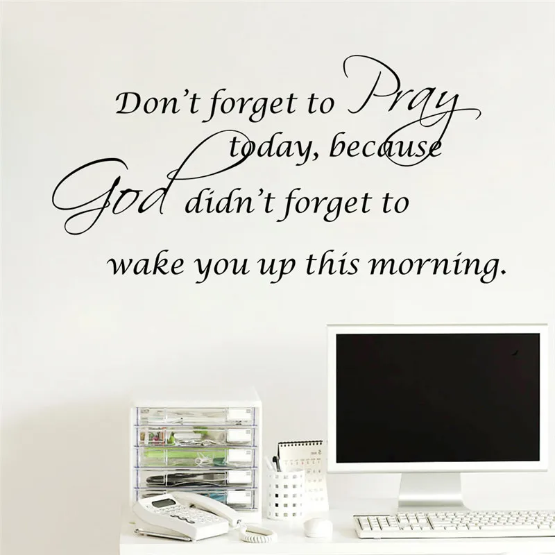 Free shipping new christian prayer quote removable vinyl decal wall stickers for bedroom home decor hot diy 8546 other wall art
Free shipping new christian prayer quote removable vinyl decal wall stickers for bedroom home decor hot diy 8546 other wall art