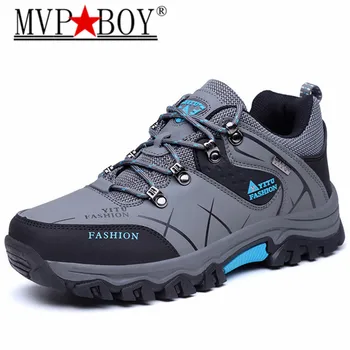 MVP BOY Autumn Winter Men Mountain Hiking Shoes Athletic Leather Hunting Boots Outdoor Antislip Climbing Trek Sneakers 39-46
MVP BOY Autumn Winter Men Mountain Hiking Shoes Athletic Leather Hunting Boots Outdoor Antislip Climbing Trek Sneakers 39-46