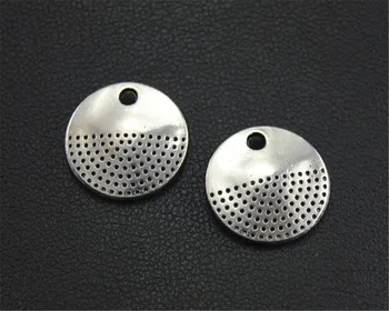 25pcs Silver Color middle protrude Round Charm Pendant DIY Necklace Bracelet Bangle Findings 13mm A1690 
25pcs Silver Color middle protrude Round Charm Pendant DIY Necklace Bracelet Bangle Findings 13mm A1690