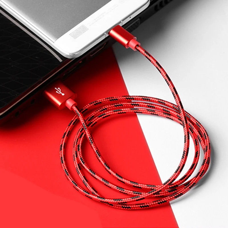 Weaving USB Cable Fast Charging USB Type C Cable Charger Data Charge Micro USB Cable Mobile Phone Cable USB Cord Red Rose Gold
Weaving USB Cable Fast Charging USB Type C Cable Charger Data Charge Micro USB Cable Mobile Phone Cable USB Cord Red Rose Gold