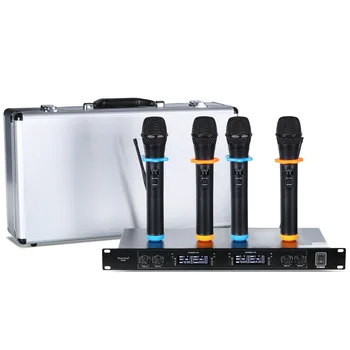 Four transmitters ( handheld mic and Lavalier micr are available) Depusheng DR288 Professional VHF System +Free shipping
Four transmitters ( handheld mic and Lavalier micr are available) Depusheng DR288 Professional VHF System +Free shipping