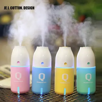 150ML Cute USB Humidifier Ultrasonic Vaporizer for Home Air Purifier Aromatherapy Diffuser Humificador Nebulizer with LED Light
150ML Cute USB Humidifier Ultrasonic Vaporizer for Home Air Purifier Aromatherapy Diffuser Humificador Nebulizer with LED Light