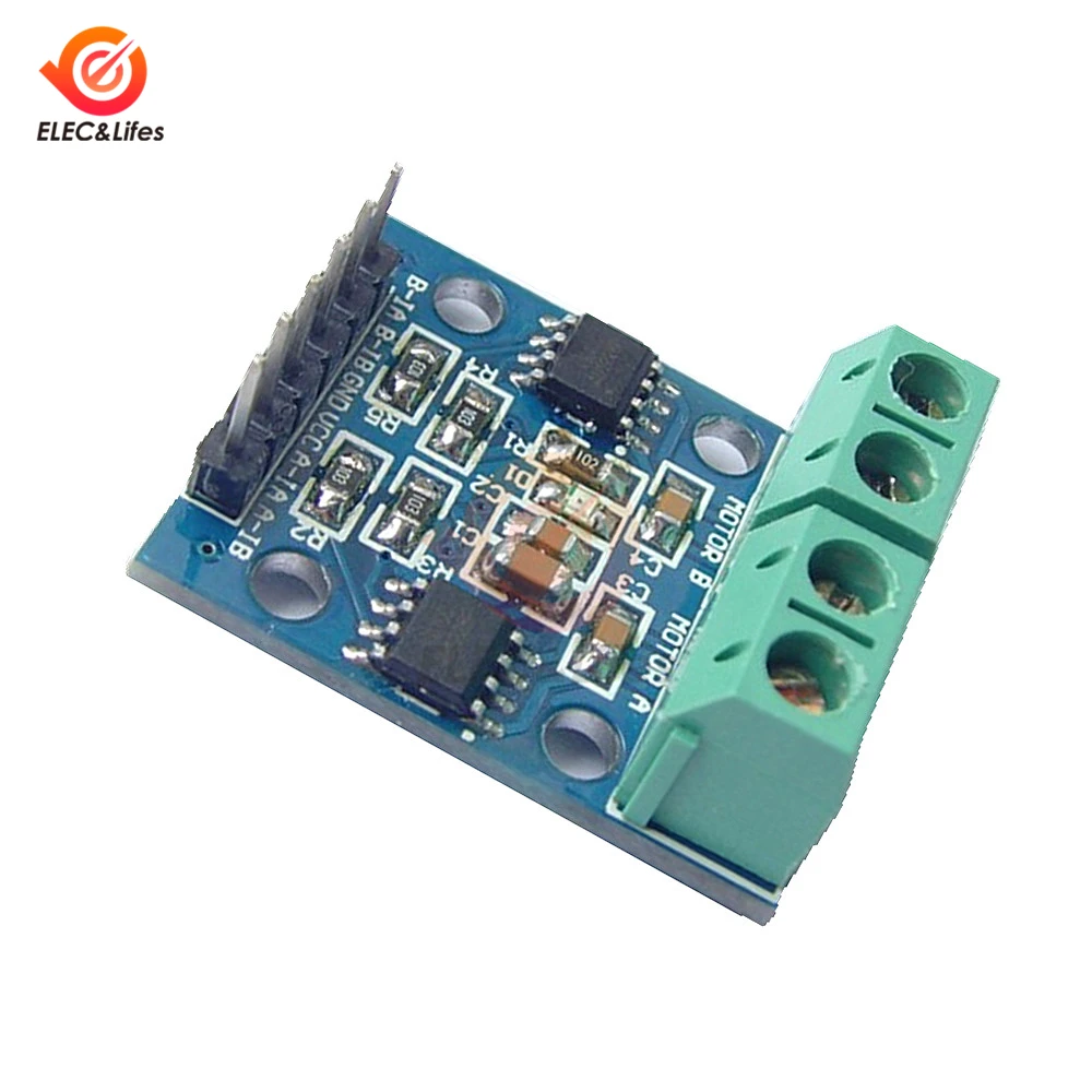 1Pcs Mini L9110S DC Stepper Motor Driver Board Dual Channel H Bridge L9110 motor driver controller module for Arduino
1Pcs Mini L9110S DC Stepper Motor Driver Board Dual Channel H Bridge L9110 motor driver controller module for Arduino