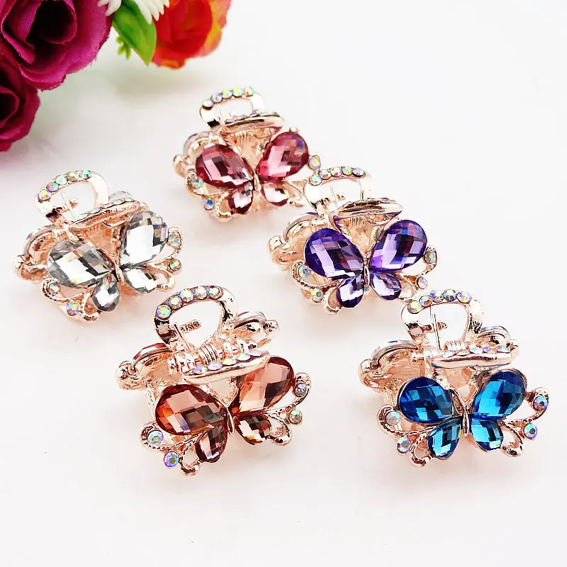 Hair Ornaments Rhinestones Claw Clip Headwear Accessories Metal Hair Claw Clip for Women Jewelry Crab Butterfly Hair Clip
Hair Ornaments Rhinestones Claw Clip Headwear Accessories Metal Hair Claw Clip for Women Jewelry Crab Butterfly Hair Clip