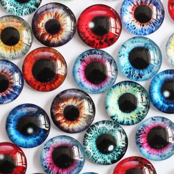 18mm Random Mixed Dragon Eyes Round Pattern Glass Cabochon Flatback Photo DIY Making Accessory Base In Pairs 30pcs K05370
18mm Random Mixed Dragon Eyes Round Pattern Glass Cabochon Flatback Photo DIY Making Accessory Base In Pairs 30pcs K05370