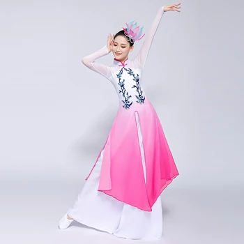National Folk Dancewear Traditional Fan Dancing Clothes Chinese Style Women Yangko Dance Costume Stage Performance Clothing
National Folk Dancewear Traditional Fan Dancing Clothes Chinese Style Women Yangko Dance Costume Stage Performance Clothing