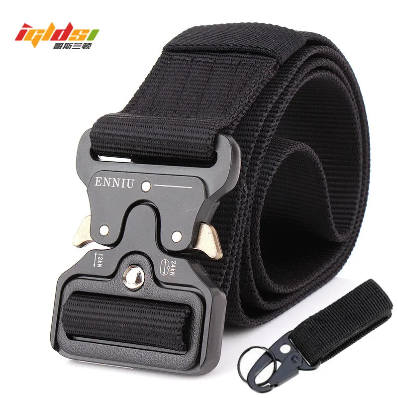 Tactical Belt Military Automatic Buckle Belt Training Waistbelt Molle Nylon Belt Men SWAT Army Combat Cinto Adjust Gear 4.3CM
Tactical Belt Military Automatic Buckle Belt Training Waistbelt Molle Nylon Belt Men SWAT Army Combat Cinto Adjust Gear 4.3CM