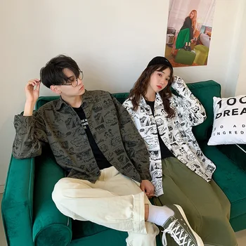 2019 Spring New Loose Fashion Original Couple Color Long-sleeved Trend Men's Casual Large Size Wild Denim Shirt
2019 Spring New Loose Fashion Original Couple Color Long-sleeved Trend Men's Casual Large Size Wild Denim Shirt
