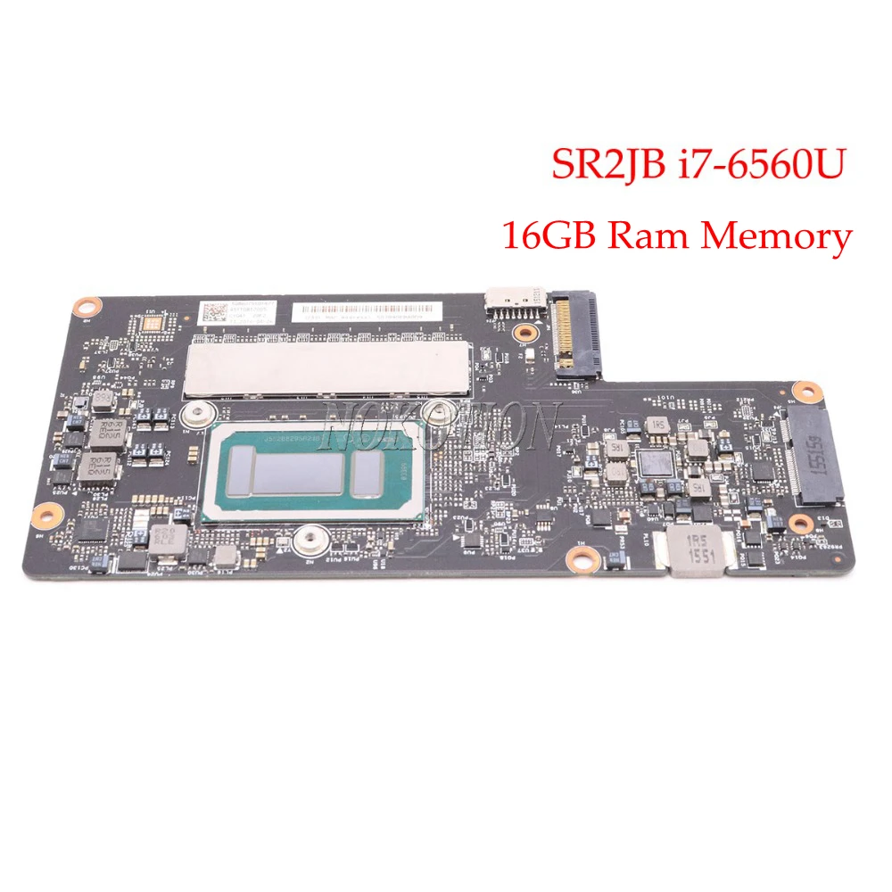 NOKOTION For Lenovo Yoga 900-13ISK Laptop Motherboard with 16GB RAM i7-6560 2.2GHz CPU NM-A921 5B20L34665
NOKOTION For Lenovo Yoga 900-13ISK Laptop Motherboard with 16GB RAM i7-6560 2.2GHz CPU NM-A921 5B20L34665