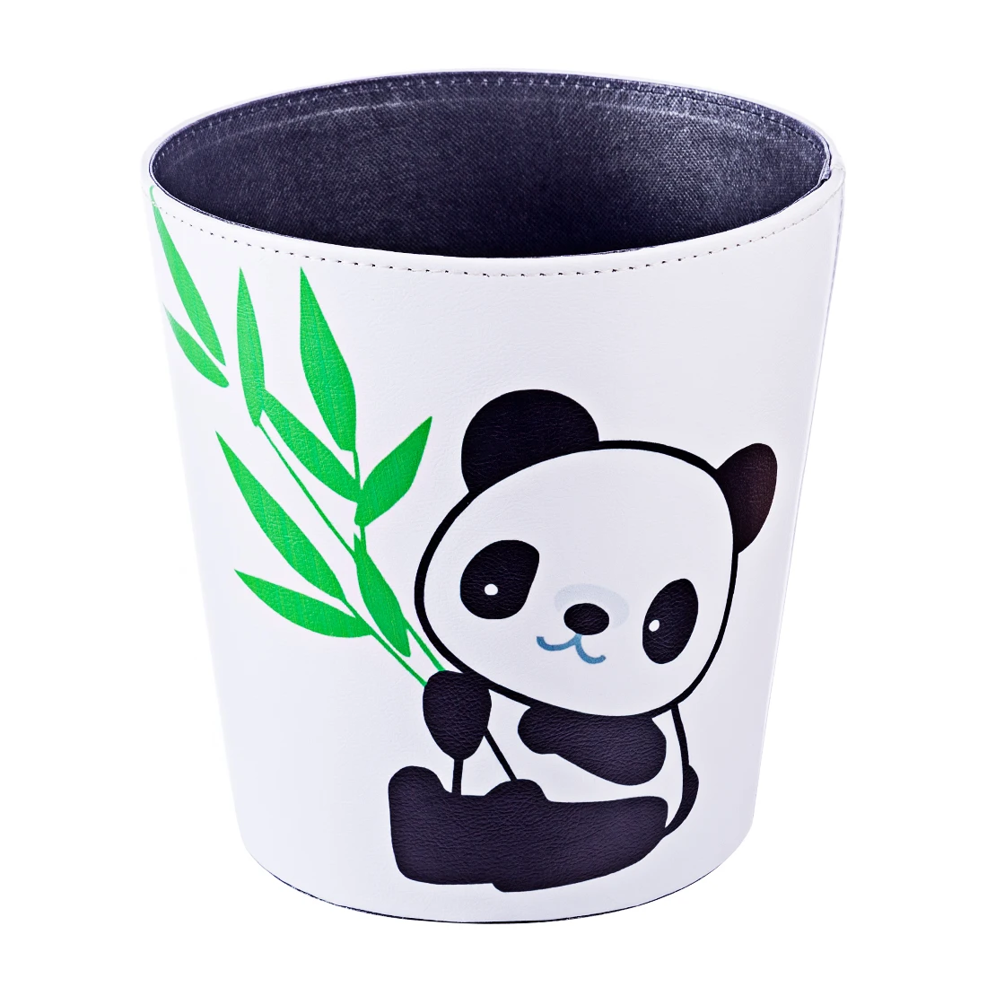 20x16.5x23.5cm 5.5L Cartoon Waterproof Leather Trash Bin Waste Container Garbage Can Storage Bucket Garbage Bin -Panda Version 4
20x16.5x23.5cm 5.5L Cartoon Waterproof Leather Trash Bin Waste Container Garbage Can Storage Bucket Garbage Bin -Panda Version 4