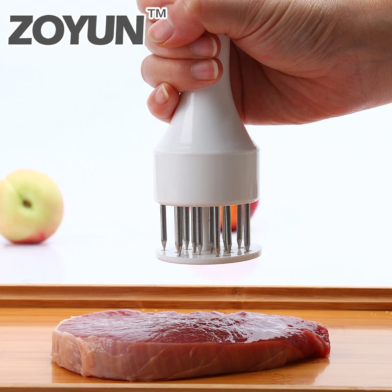 Meat Tenderizer Ultra Sharp Stainless Steel Needle Kitchen Tool For Steak Pork Beef Fish Tenderness Professional Tool Cookware
Meat Tenderizer Ultra Sharp Stainless Steel Needle Kitchen Tool For Steak Pork Beef Fish Tenderness Professional Tool Cookware