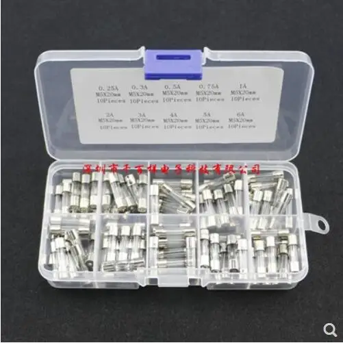 Promotion! 100Pcs Set 5x20mm Quick Blow Glass Tube Fuse Assorted Kits,Fast-blow Glass Fuses
Promotion! 100Pcs Set 5x20mm Quick Blow Glass Tube Fuse Assorted Kits,Fast-blow Glass Fuses