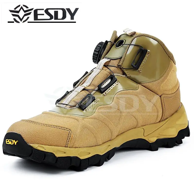 High Quality 2017 Outdoor ESDY Quick Boots Side part Sport Male Auto Lace Up military Cargo non-slip Tactical Hiking shoes Men
High Quality 2017 Outdoor ESDY Quick Boots Side part Sport Male Auto Lace Up military Cargo non-slip Tactical Hiking shoes Men