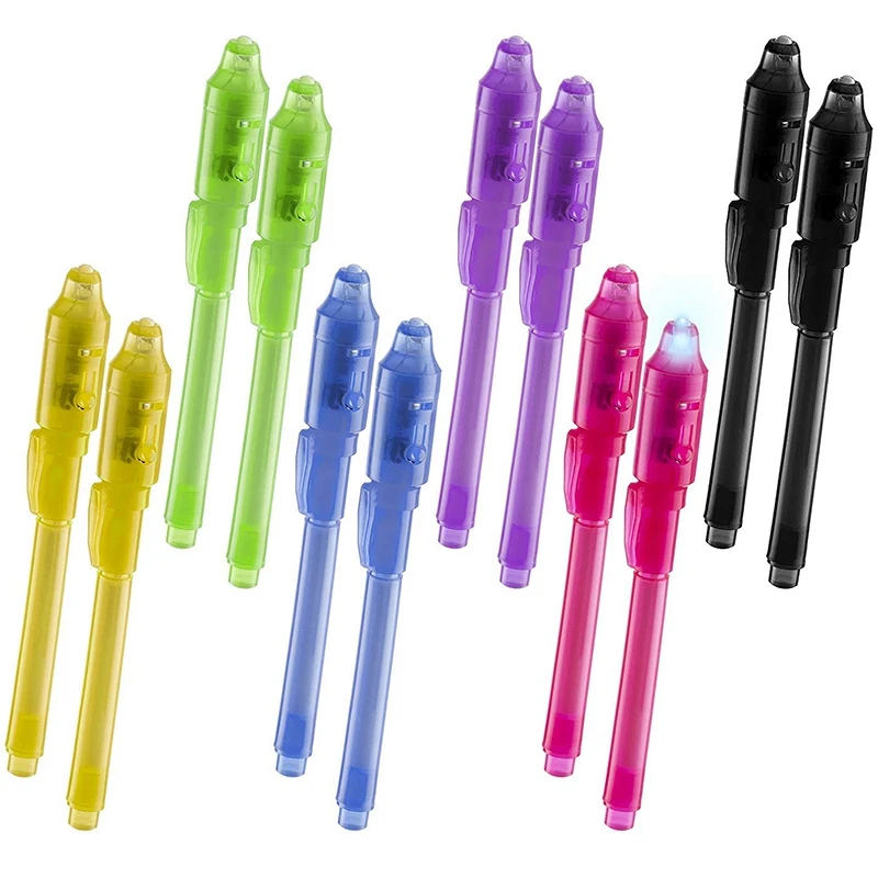 Invisible Disappearing Ink Pen Marker Secret Message Writer Uv Light Fun Activity Kids Party Favors Ideas Gifts Stock Stuffers
Invisible Disappearing Ink Pen Marker Secret Message Writer Uv Light Fun Activity Kids Party Favors Ideas Gifts Stock Stuffers