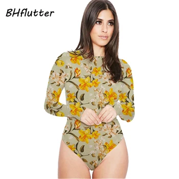 Jumpsuits 2016 New Arrival Long Sleeve Sexy Women Bodysuits Floral Print Hot Selling Women's Skinny Night Club Rompers 12 Colors
Jumpsuits 2016 New Arrival Long Sleeve Sexy Women Bodysuits Floral Print Hot Selling Women's Skinny Night Club Rompers 12 Colors