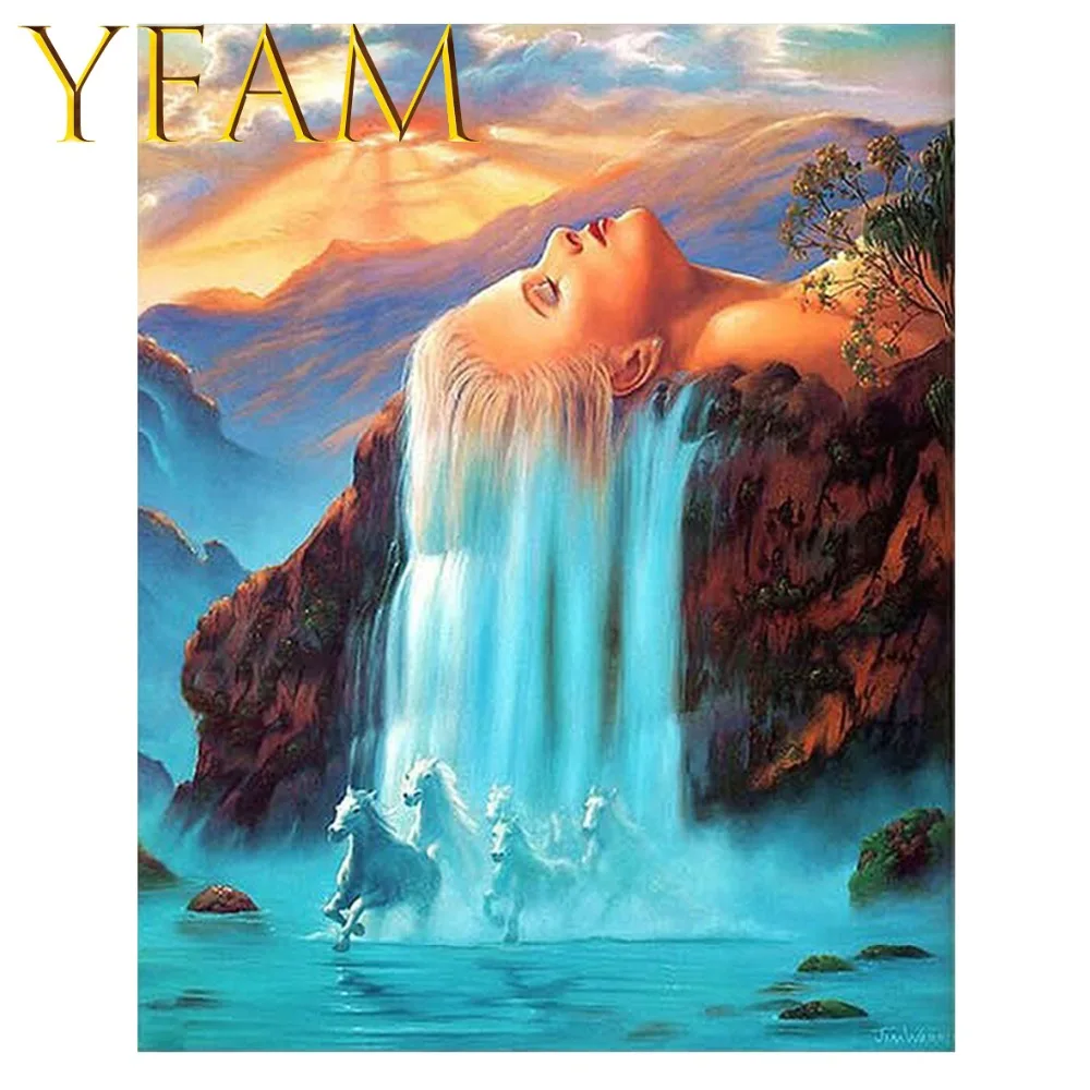 Abstract White Hair Waterfall Girl Painting By Numbers DIY Hand Paint Acrylic Drawing Linen Canvas Modern Home Decor Wall Pictur
Abstract White Hair Waterfall Girl Painting By Numbers DIY Hand Paint Acrylic Drawing Linen Canvas Modern Home Decor Wall Pictur