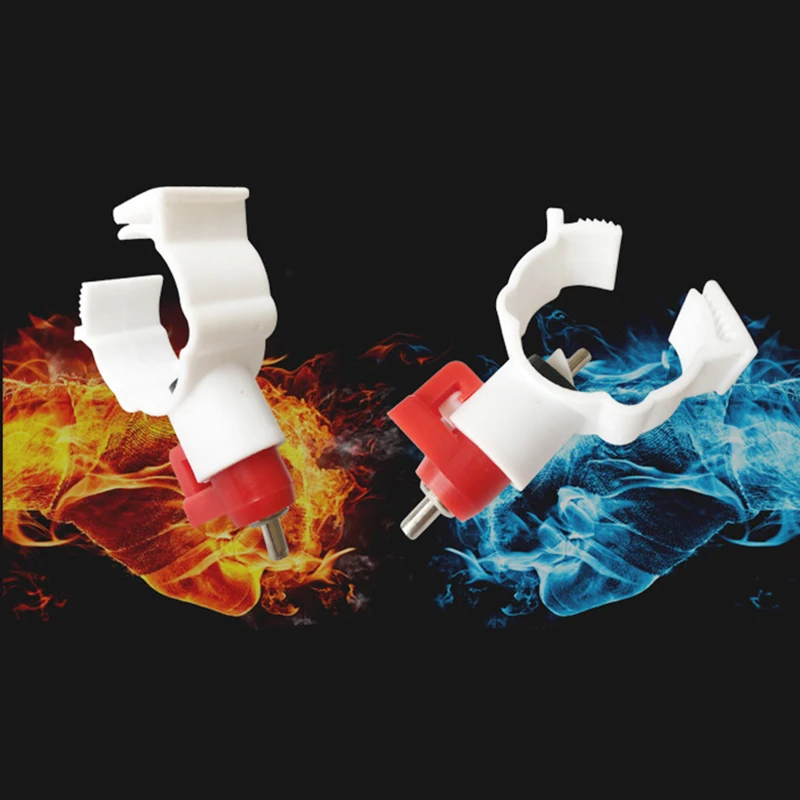 50 pcs White Plastic Chicken Nipple Drinker Water Pipe 25MM Clip Water Dispenser Animal Automatic Drinking Water Equipment
50 pcs White Plastic Chicken Nipple Drinker Water Pipe 25MM Clip Water Dispenser Animal Automatic Drinking Water Equipment