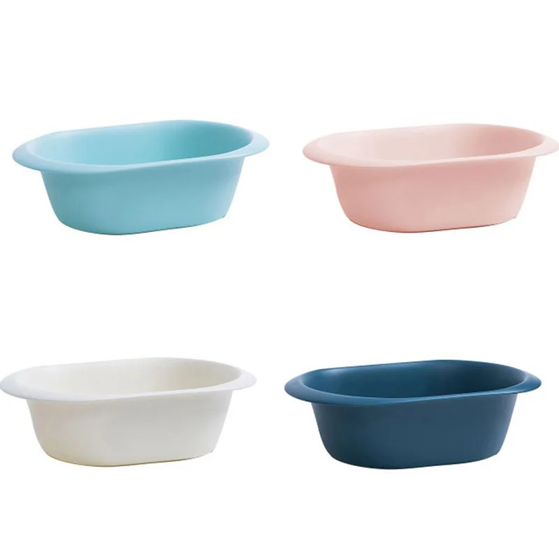 Long Round Plastic Washbasin Dish Tub Laundry Wash Basin With Widened Grips Household Cleaning Tools
Long Round Plastic Washbasin Dish Tub Laundry Wash Basin With Widened Grips Household Cleaning Tools