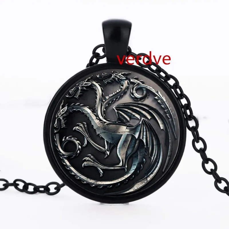 2017 Fashion Three Dragon Head Glass Pendant Necklace Fashion Women and Men Necklace
2017 Fashion Three Dragon Head Glass Pendant Necklace Fashion Women and Men Necklace