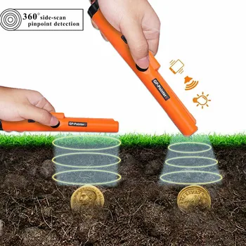 Handheld Metal Detector Gold Metallic Finder Security Scanner Sensitive Search Pinpointer LB88
Handheld Metal Detector Gold Metallic Finder Security Scanner Sensitive Search Pinpointer LB88