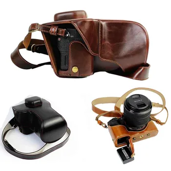 New Premium Camera Leather case bag for Sony ILCE-A7II, A7SII, A7RII Mark II, bottom open
New Premium Camera Leather case bag for Sony ILCE-A7II, A7SII, A7RII Mark II, bottom open