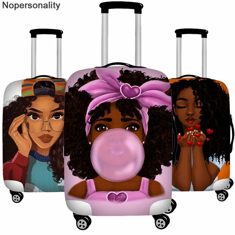 Nopersonality African Art Girl Travel Accessories Luggage Cover Suitcase Protection Baggage Dust Cover Stretch Fabrics 18-30inch
Nopersonality African Art Girl Travel Accessories Luggage Cover Suitcase Protection Baggage Dust Cover Stretch Fabrics 18-30inch
