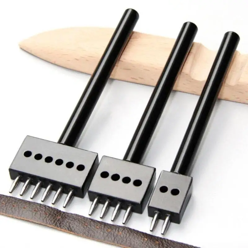mm Spacing Leather Hole Punches DIY Handmade Round Stitching Punch Tools Hole Cutter Leather Punching Tool 2/4/6/Hole
mm Spacing Leather Hole Punches DIY Handmade Round Stitching Punch Tools Hole Cutter Leather Punching Tool 2/4/6/Hole