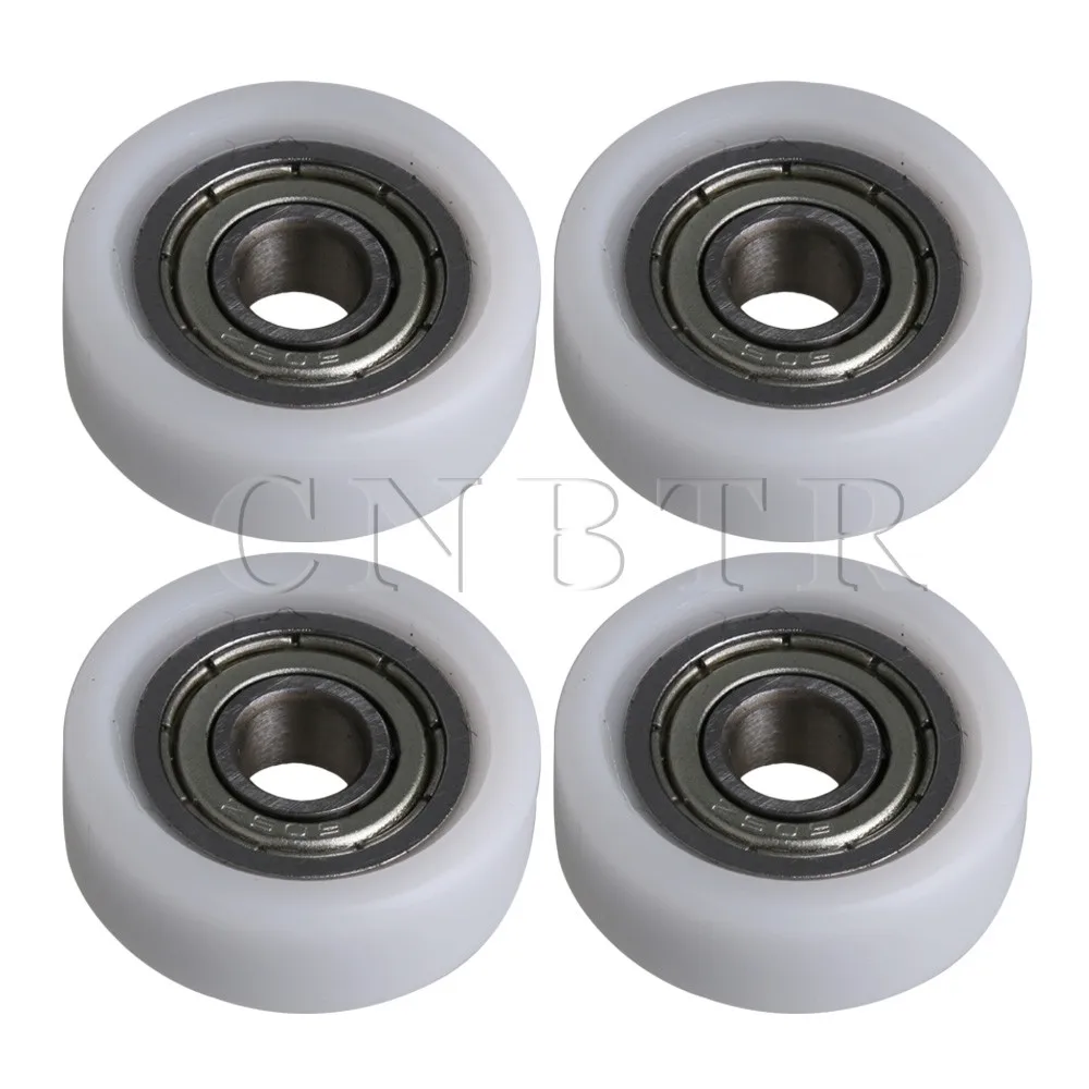 CNBTR 5x19x7mm Hardware Replacement White Coated Round Nylon Pulley Wheels Roller Bearing for Slide Window Door Pack of 4
CNBTR 5x19x7mm Hardware Replacement White Coated Round Nylon Pulley Wheels Roller Bearing for Slide Window Door Pack of 4