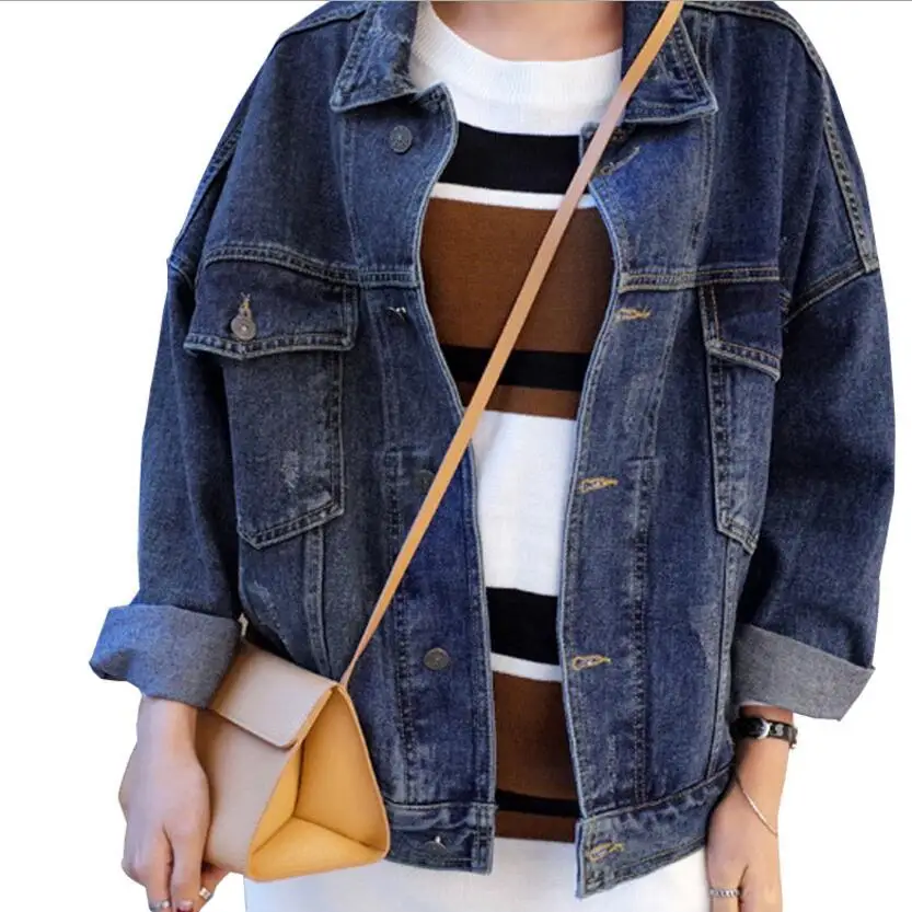 2019 New Denim Jacket Women's clothing Fashion Casual Coats Large Size Korean Version Loose Denim Jacket
2019 New Denim Jacket Women's clothing Fashion Casual Coats Large Size Korean Version Loose Denim Jacket