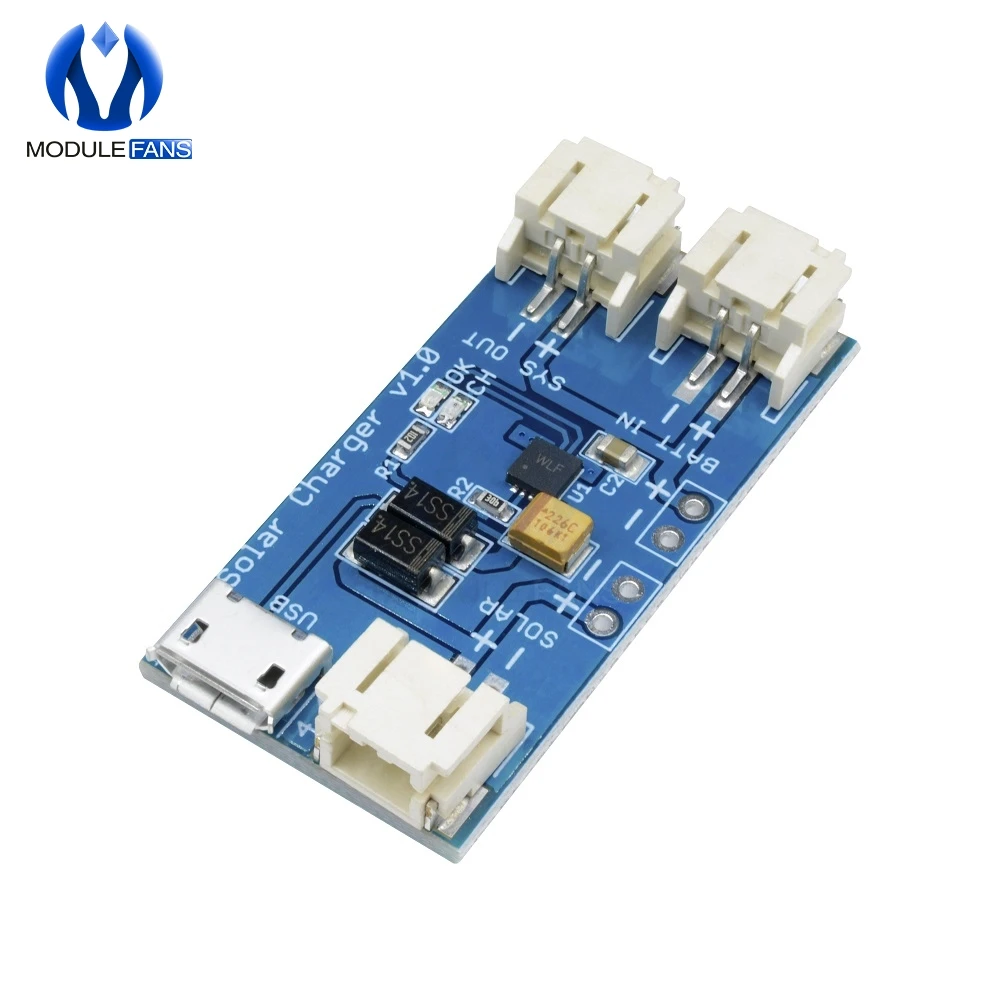 Мини плата солнечного Lipo зарядного устройства CN3065 чип Micro USB для зарядки литиевых