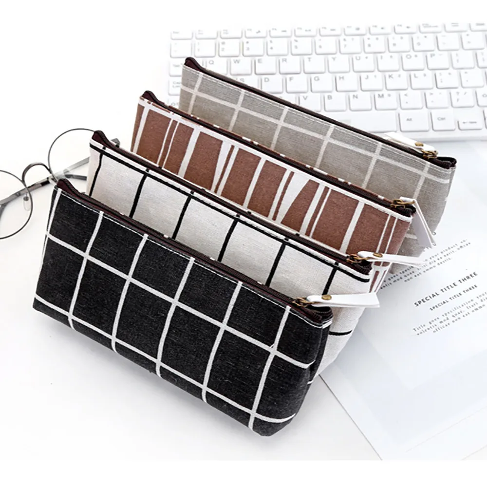 Pencil Pen Case Cosmetic Makeup Bag Storage Pouch Purse Students School Dropshipping PJ0828
Pencil Pen Case Cosmetic Makeup Bag Storage Pouch Purse Students School Dropshipping PJ0828