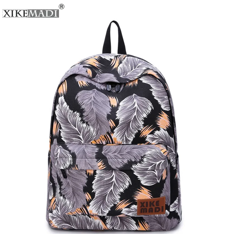 XIKEMADE Preppy Style Backpack Zipper Women Printing Canvas Backpacks High Quality School Bags For Teenagers Fashion Travel Bags
XIKEMADE Preppy Style Backpack Zipper Women Printing Canvas Backpacks High Quality School Bags For Teenagers Fashion Travel Bags
