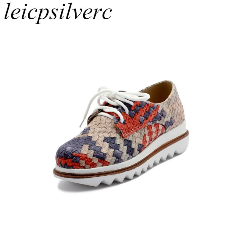 Women Pumps Shoes High Heels 2018 Sexy New Fashion Wedges Platform Spring Autumn Pu Lace-up Non-slip Blue orange brown Shoes
Women Pumps Shoes High Heels 2018 Sexy New Fashion Wedges Platform Spring Autumn Pu Lace-up Non-slip Blue orange brown Shoes